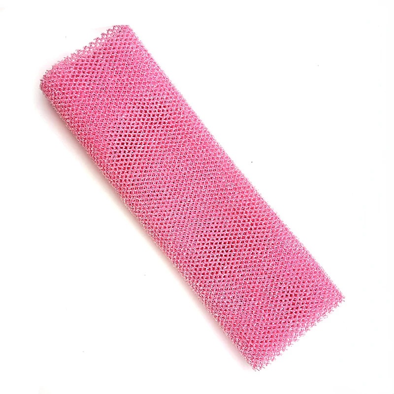 Pink Mesh Exfoliator