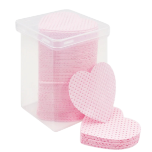 Pink Sweethearts - 200 Pcs Disposable Lint-Free Paper Cotton Wipes